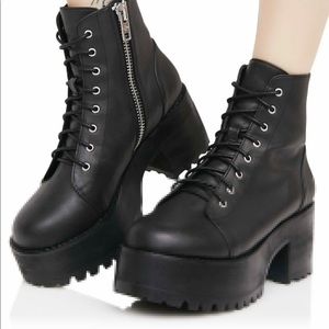 Current Mood Raven Boots - Various Sizes [SOLD]